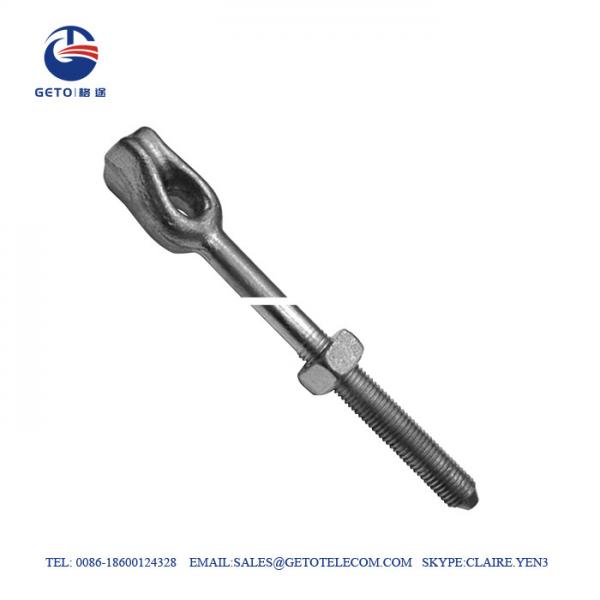  China 0.625” Forged 11.5KN Hot Dip Galvanized Bolt And Nut supplier