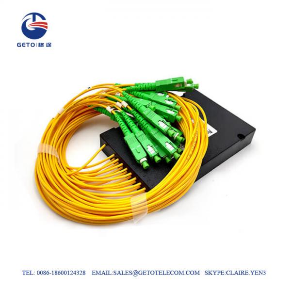  China 1×16 Fiber Optic Splitter Sc Abs Box Plc 6 Months Warranty Time supplier