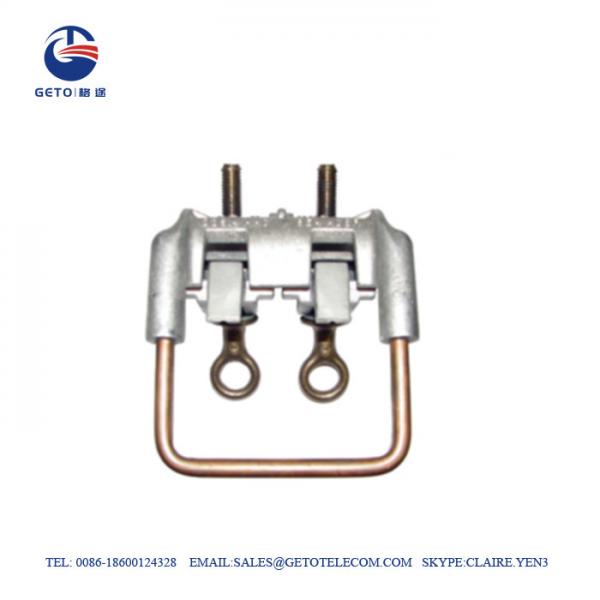 35sqm Aluminum ISO 9001 Stirrups Bronze Connectors