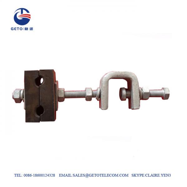  China ADSS/OPGW Fitting Down Lead Clamp for Pole and Tower supplier