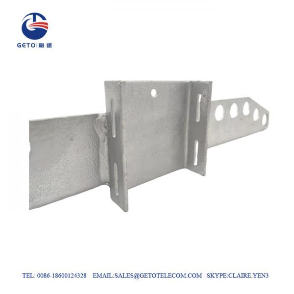  China Anti Corrosion Galvanized CT24 Pole Mount Clamp Bracket , Pole Line Hardwares supplier