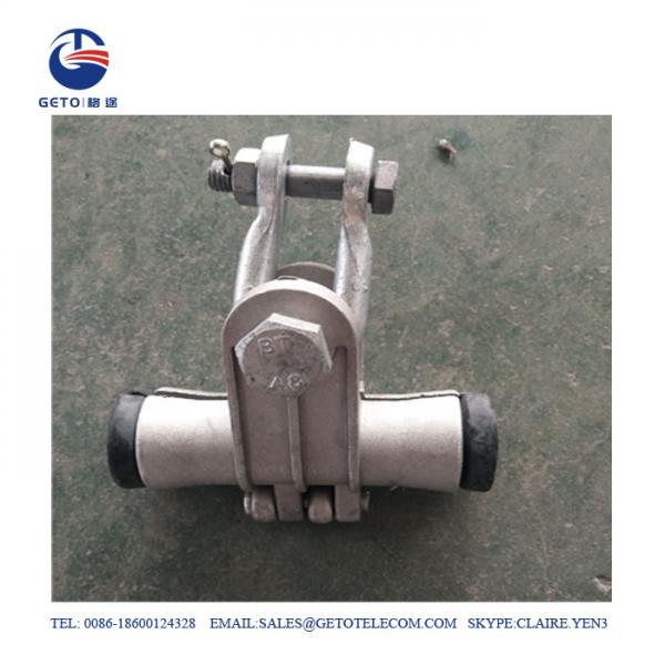 FTTH 6mm PDE Preformed Armor Rod , Suspension Clamp For Overhead Lines