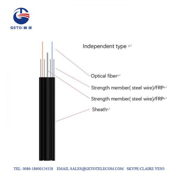  China GJYXFCH/GJYXCH FTTH Fiber Optic Drop Cable supplier