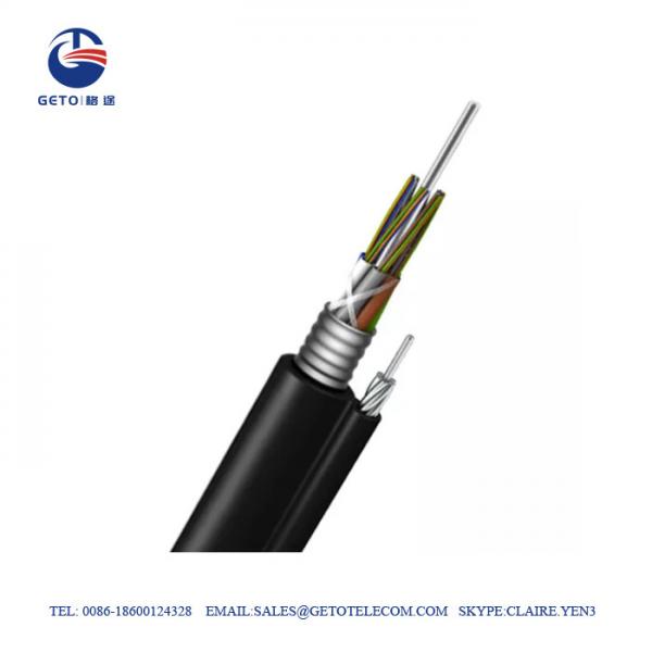  China GYTC8A 12 Strand OM3 Fiber Optic Armoured Cable supplier