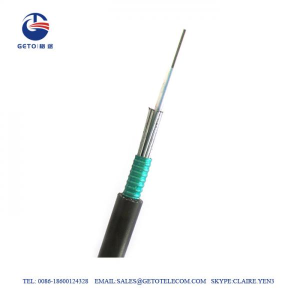  China GYXS G657A 3281ft 12 Core Outdoor Armored Fiber Optic Cable supplier