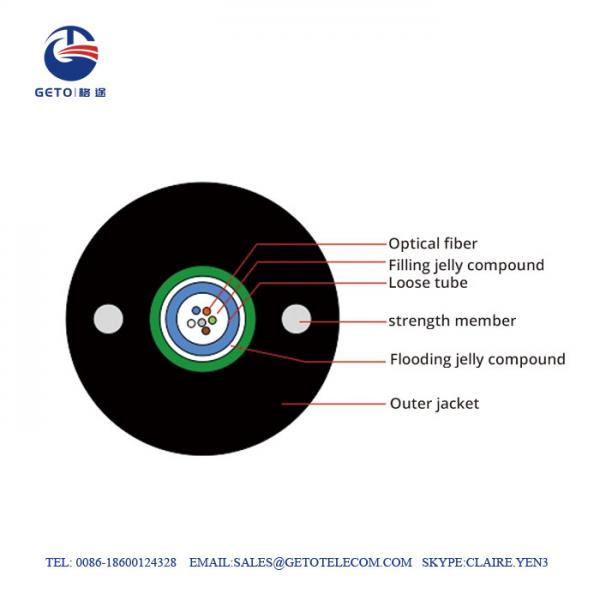 GYXTW Outdoor Duct Aerial Armoured Fiber Optic Cable