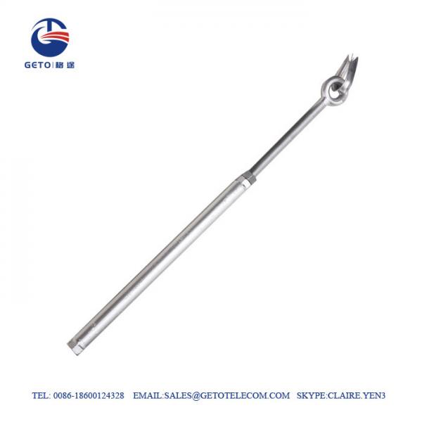  China Hot Dip Galvanized Steel SR Pole Clamp Bracket supplier