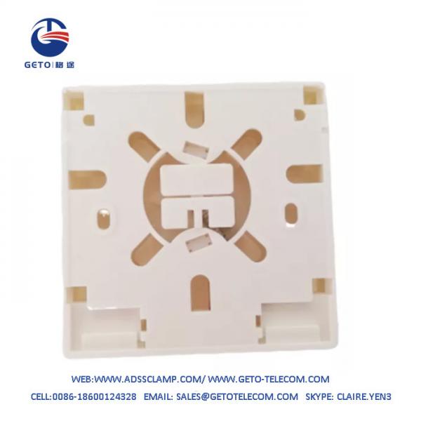  China OEM ODM Fiber Optic Socket Wall Outlet 86×86×25mm supplier
