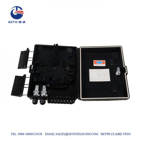  China OEM Outdoor Waterproof Black ABS FDB Fiber Distribution Box 16 Cores supplier