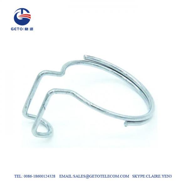Outdoor CMR Carbon Steel 200N FTTH Wire Holding Clamps