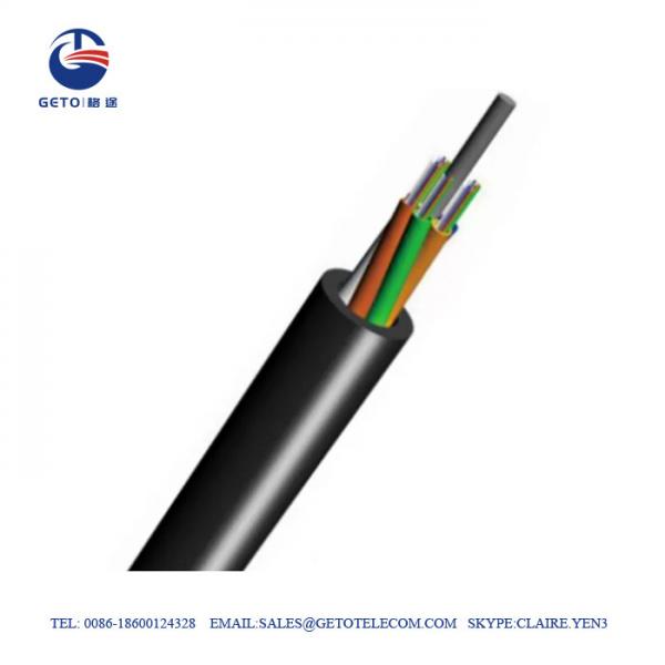 Outdoor GYFTY G652D 12 Core Single Mode Fiber Optic Cable