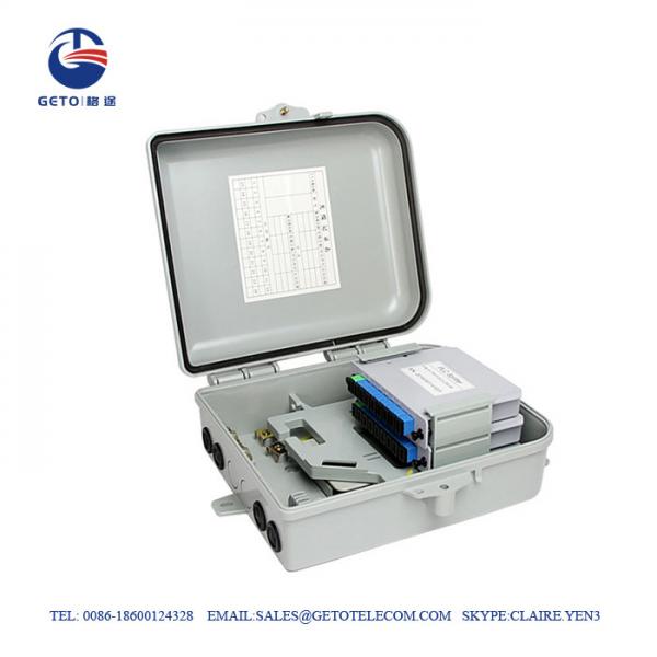  China Small FTTX FTTH 500V Fiber Terminal Box 12 Cores supplier