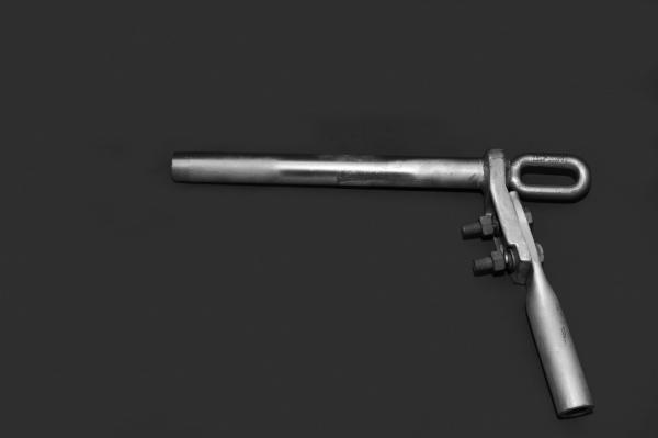 Aluminium Alloy Dead End Strain Clamp 0.6kg – 5.0kg Weight For Steel Wire