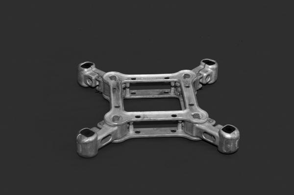  China Aluminum Alloy Power Line Spacers Square Frame Type For Overhead Conductor supplier
