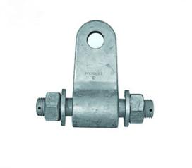 Clevis Transmission Line Hardware Fittings , Clevis Hardware For Overhead Line Tower