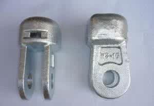  China Hot Dip Galvanized Socket Clevis Clean Rust Free For 11KV Disc Porcelain Insulator supplier