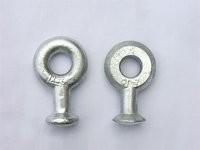 Hot Dip Galvanized Steel Ball Eye Forging Process In Electric Link Fitting