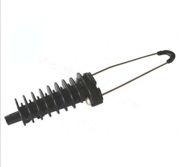  China Plastic Tension Conical Wedge Clamp Composed Of Opened Thermopastic Body Climatic Resistant supplier