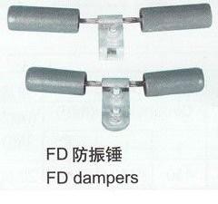  China Pole Line Hardware Aluminum Alloy Vibration Damper High Tensile Strength supplier