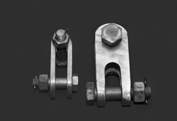  China Power Transmission Clevis Hinge Galvanized Steel Materials Stable Structure supplier