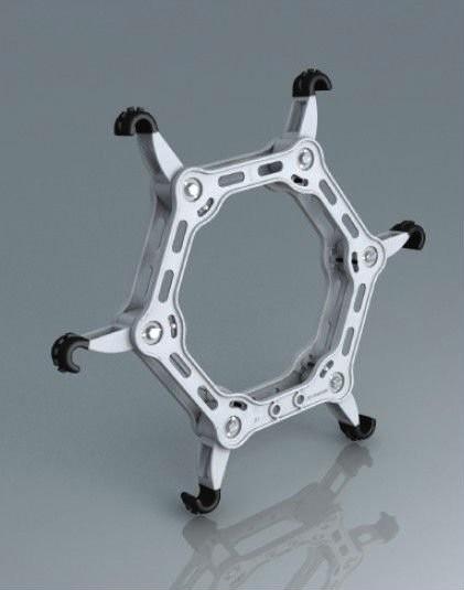  China Six Bundle Conductor Power Line Spacers Easy Installation Inhibiting Dynamic Stress supplier