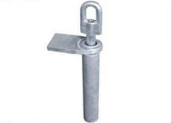 Strain Relief Clamp Welding Type , Dead End Connectors With Line Division Plate