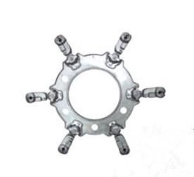 Transmission Line Hardware Spacer Damper Dimension 750Ø For Six Bundle