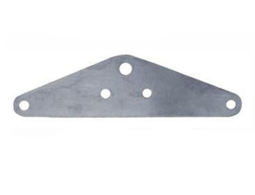 Transmission Line Yoke Plate Silver Coloring Rated Failure Load 100 – 160kN