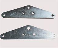 Triangle Shaped Overhead Line Fittings , Yoke Transmission Line Accessories L Type