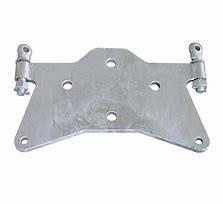 Type LK Link Fitting Yoke Plate Anti Corrosion In Overhead Transmission Line