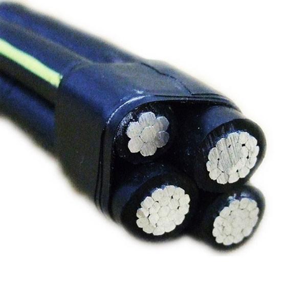  China 2*16 4*16 ABC Overhead Aluminum Cable Twisted Aluminum Cable supplier