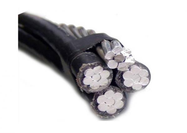 2×16 Mm2 Aluminium Conductor Cable With Smooth Circular Surface Weather Resistant