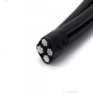  China 4x25mm2 Aerial Bundled Cable For Overhead Transmission Line supplier