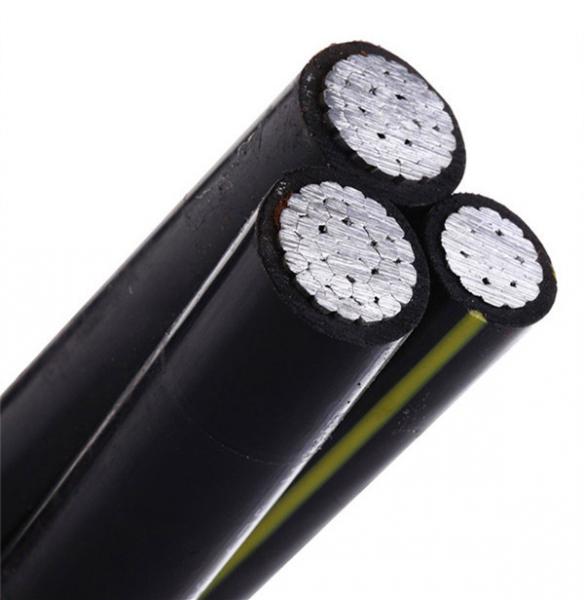  China Low Voltage Three Cores 3C+1C Aerial Insulated Cable supplier