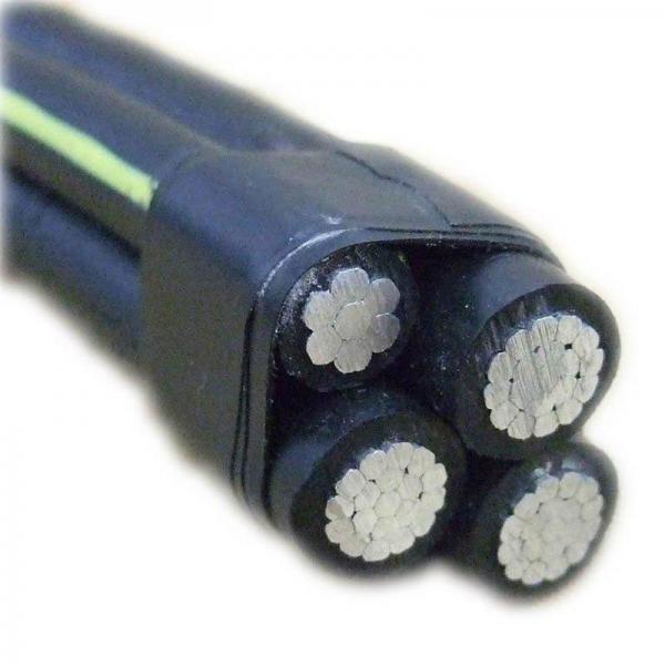 Triplex ABC Cable XLPE / PE Insulation Overhead Aluminum Cable