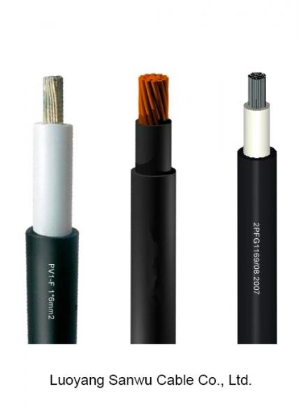 Two Cores 2PfG 1169 PV1-F 2*1.5mm2 Aluminum PV Wire