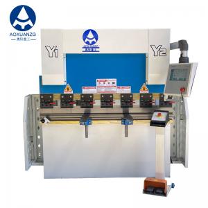  China 300KN Nominal Pressure Hydraulic Press Brakes 1600mm CNC Bending Machine With Tp10s Controller supplier