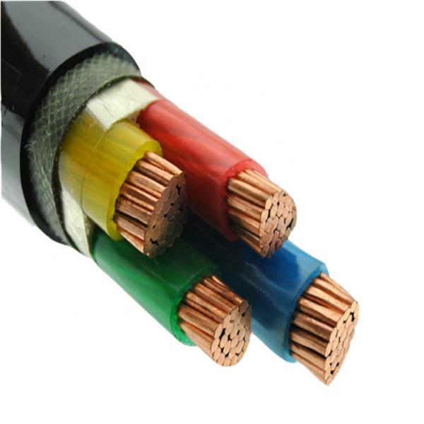  China 4 Core Copper Cross Linked Polyethylene Cable For Underground / Power Station supplier