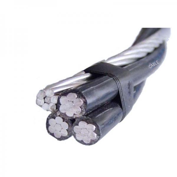 Aluminum Alloy 11kv Aerial Bunched Cable CU AL Conductor ABC Wire IEC60502