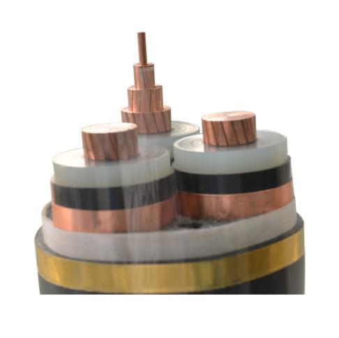  China Black Sheath XLPE Electrical Cable Medium Voltage Steel Wire For Mining supplier
