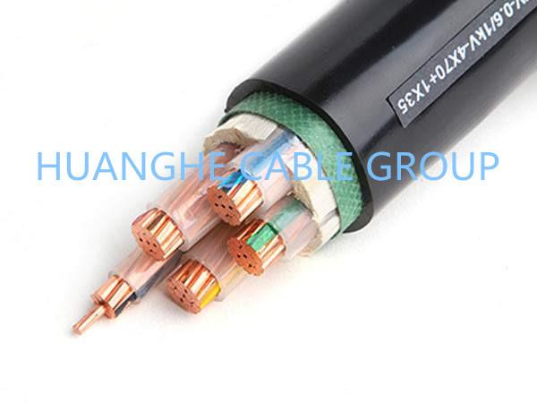  China Copper / Aluminum Low Voltage Armored Cable Low Smoke Zero Halogen Wire supplier