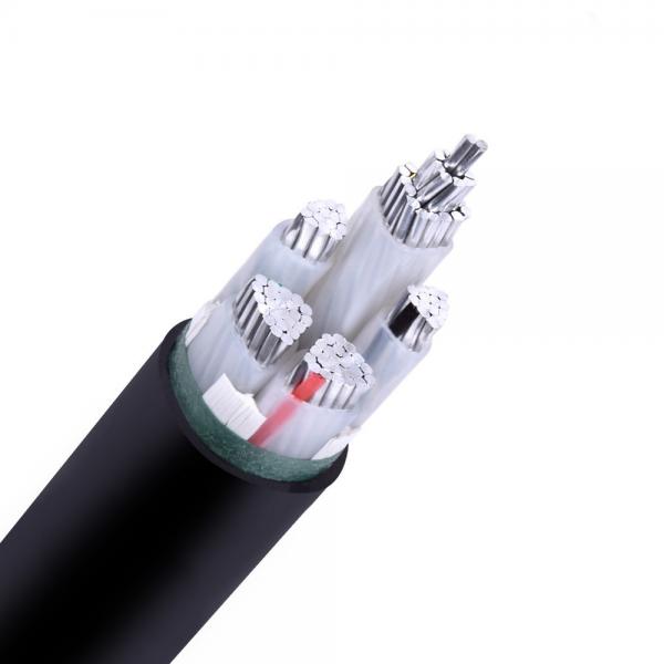  China Customized Armored Direct Burial Power Cable 4 Cores Aluminum Conductor supplier