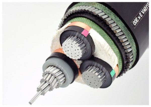  China Fire Resistant XLPE Power Cable Medium Voltage For Underground / Construction supplier