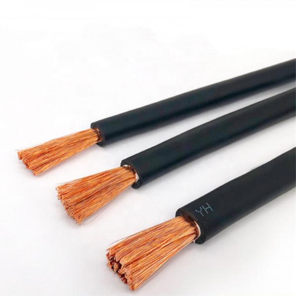  China Horoprene Rubber Welding Machine Cable Bare Copper / Tinned Copper Conductor supplier