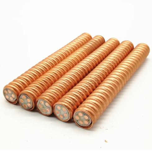  China Inorganic Mineral Insulated Cable Mica Tape Wrapped Copper Sheathed Material supplier