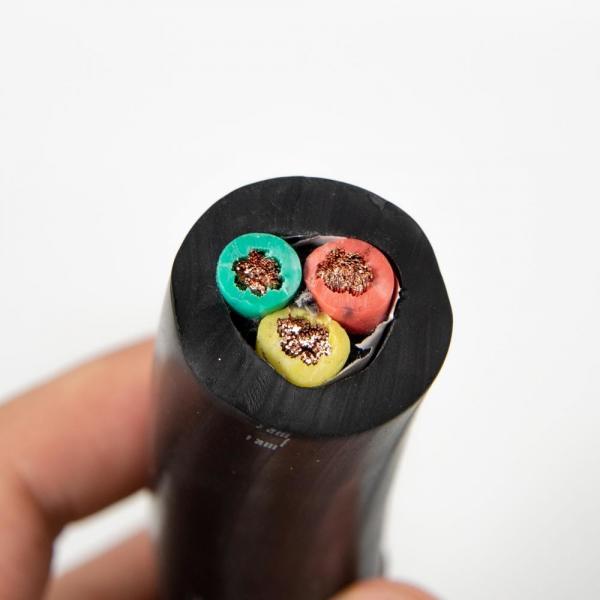 China Light Middle Heavy Rubber Sheathed Flexible Cable For Generating Electricity supplier