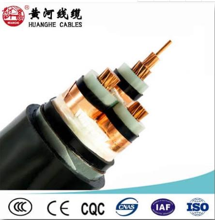  China Medium Voltage Underground Electrical Cable Copper Core Pvc Insulated supplier
