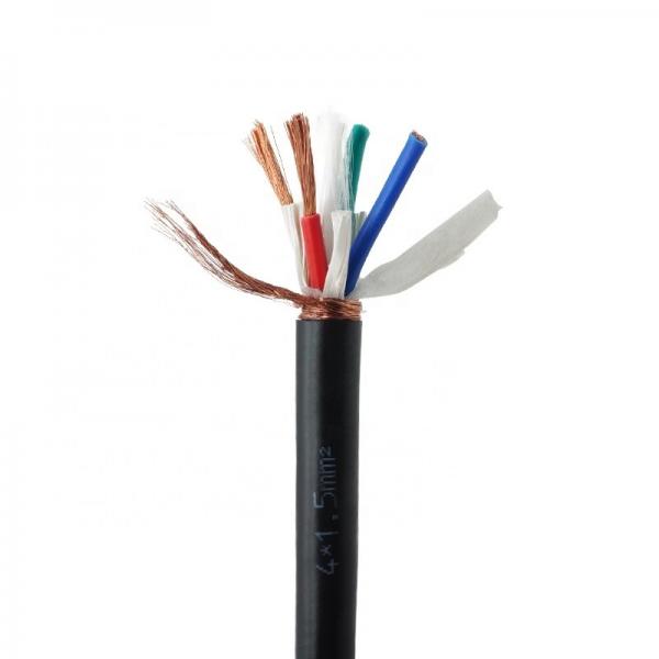 Multi Core Heat Resistant Electrical Cable KVV KVVP PVC Insulated / Sheathed