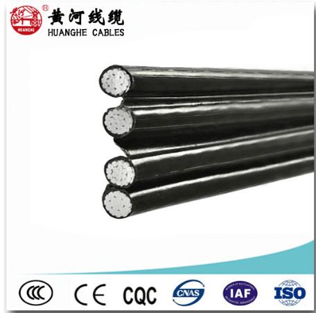  China Parallel Cluster Overhead Aerial Cable Hard Drawn Aluminum Or Anneal Copper supplier