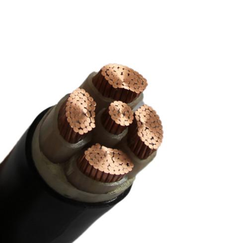  China Underground Armoured Power Cable Multi Copper Core Xlpe Insulated Black supplier